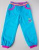 Dětské zateplené kalhoty s barevným motýlem | Velikost: 86 | Modrá