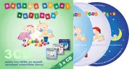 3 audio CD Dětská hrací skříňka
