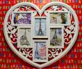 Love story - Multi rámeček na šest fotografií