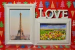 Love - Multi rámeček na dvě fotografie