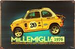 Plechová cedule Millemiglia 1976