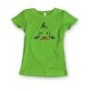 Dámské tričko „Kapr“ | Velikost: S | Zelená