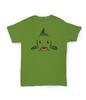 Dětské tričko „Kapr“ | Velikost: XS | Zelená
