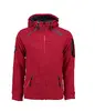 Teplá pánská fleecová mikina Geographical Norway, UTILE 6 | Velikost: M | Červená