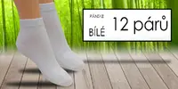 Pánské 12 párů | Velikost: 39-42 | Bílá
