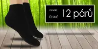 Pánské 12 párů | Velikost: 39-42 | Černá