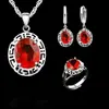 Set Red Elegance | Velikost: Průměr prstenu cca 18,2 mm