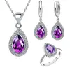 Set Purple Elegance | Velikost: Průměr prstenu cca 18,2 mm