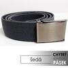 Smart Belt - pásek elastický | Šedá