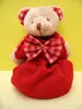 Vonící Teddy Bear Profumatore, červený – banán a malina