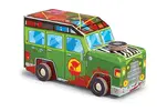 Puzzle + auto – jeep