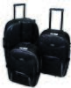 Sada 3 kufrů 100% Polyester Travel Lex - Comfort | Černá