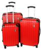Sada 3 kufrů v ABS provedení Travel Lex - Colors | Červená