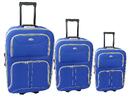 Sada 3 kufrů 100% Polyester Travel Lex - Comfort Colors | Modrá