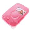 Set pro kotě Argi - toaleta, lopatka, miska a míček - růžový | Velikost: 37 x 27 x 8,5 cm