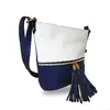 Crossbody kabelka blue/white
