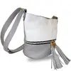 Crossbody kabelka grey/white
