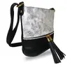 Crossbody kabelka black/silver