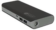OMEGA POWERBANK 13000mAh Li-on, LED svítilna, micro USB, černo/šedá