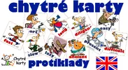 Chytré karty Angličtina protiklady