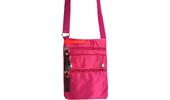Sportovní mini crossbody taška | Růžová