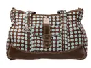 Canvas Heavenly Dots Chocolate/Blue