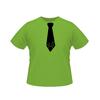 Dětské tričko „Kravata zajíček“ | Velikost: XS | Zelená