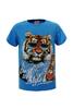 Chlapecké tričko tygr - modré | Velikost: 98
