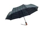 Deštník Pierre Cardin zelenomodrý skládací | Modrá