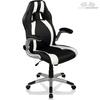 Kancelářská židle GT Stripes Series černá/bílý