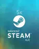 5x náhodný steam klíč EN