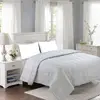 Přehoz přes dvoulůžko Jednobarevný světle šedý 200 x 240 cm (CS02)