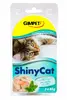4 konzervy ShinyCat kuře s krevetami