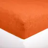 Froté prostěradlo | Velikost: 140 x 200 cm | Oranžová