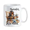 Nerušit, piju kávu! - Jezevčík dlouhosrstý