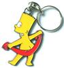 Kovová klíčenka Bart s ručníkem