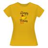 Dámské tričko „Kačenka“ | Velikost: S | Žluto-zlatá