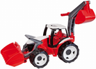 LENA Traktor se lžící a bagrem červeno-bílý 70 cm