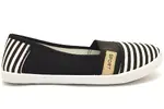 Dámské pruhované espadrilky Samlux | Velikost: 36 | Černá
