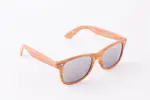Wayfarer s imitací dřeva světle hnědé - skla zrcadlová