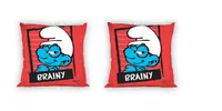 Polštář SMURFS 02 , BRAINY , 40 x 40 cm