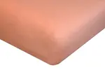 Kvalitní jersey prostěradlo / meruňková | Velikost: 90 x 200 cm