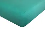 Kvalitní jersey prostěradlo / modrozelená | Velikost: 90 x 200 cm