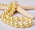 Náhrdelník gold pearls (zlaté perly)