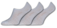 Dámské ponožky – 3 páry | Velikost: 35-38 | Bílá