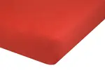Kvalitní jersey prostěradlo / cihlová | Velikost: 160 x 200 cm