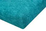 Froté prostěradlo | Velikost: 90 x 200 cm | Smaragdově zelená