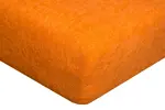 Froté prostěradlo | Velikost: 90 x 200 cm | Oranžová