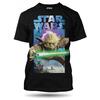 Pánské tričko Star Wars Yoda Big | Velikost: S | Černá