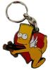 Kovová klíčenka Bart amorek